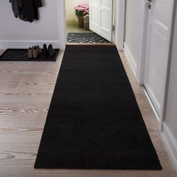 Tica Copenhagen Smudsmtte - Sort - 90x200 cm