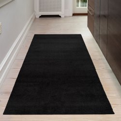 Tica Copenhagen Smudsmtte - Sort - 90x200 cm