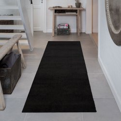 Tica Copenhagen Smudsmtte - Sort - 90x200 cm