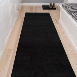 Tica Copenhagen Smudsmtte - Sort - 90x200 cm