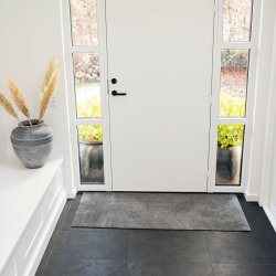 Tica Copenhagen Smudsmtte - Steelgrey - 67x150 cm