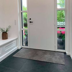 Tica Copenhagen Smudsmtte - Steelgrey - 67x150 cm