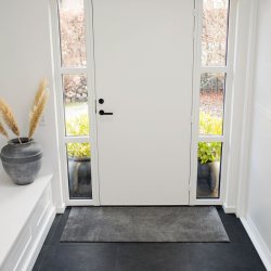 Tica Copenhagen Smudsmtte - Steelgrey - 67x150 cm