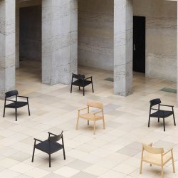 Normann Copenhagen Timb Loungestol - Tan 