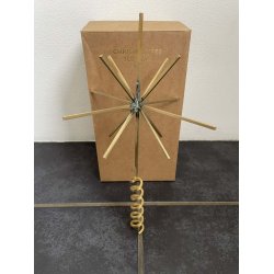  Juletr�sstjerne - Messing - 2-SORTERING