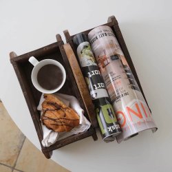 Trademark Living Frilo Tr�kurv m/ Hank