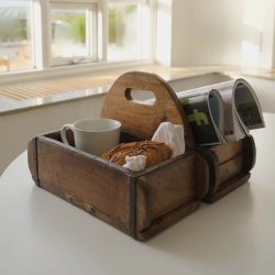 Trademark Living Frilo Tr�kurv m/ Hank