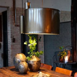 Trademark Living Jonah loftslampe L - Antikmessing 