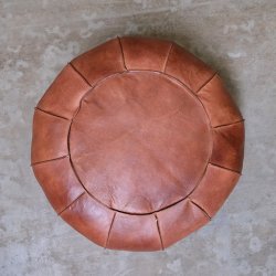 Trademark Living Alfredo Lderpuf Antikbrun