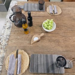 Trademark Living Allan Smalt Marmor Tapasbrt