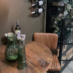 Trademark Living Astoria Barstol Quiltet Lder