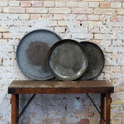 Trademark Living Carlton Stor Rund Jernbakke