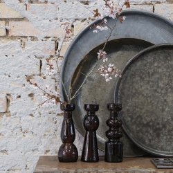 Trademark Living Carlton Stor Rund Jernbakke