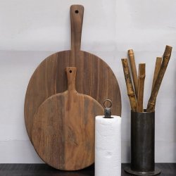 Trademark Living Christopher Stort Ovalt Tapasbrt