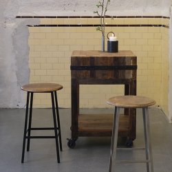 Trademark Living Holly Hj Skammel Sort