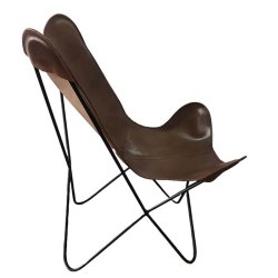 Trademark Living Lazenby Loungestol Bffellder/Brun