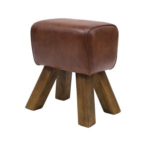 Trademark Living Bonnie Lderbuk Brun