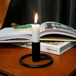 Trademark Living Lysestage - Hj - Sort