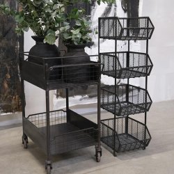 Trademark Living Mesa Reol m/ 4 Kurve