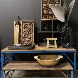 Trademark Living Nordic Minitaburet Genanvendt Tr