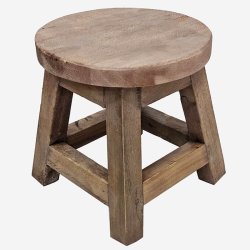 Trademark Living Nordic Minitaburet Rundt Sde