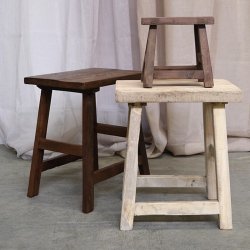 Trademark Living Nordic Skammel Lyst Genanvendt Tr