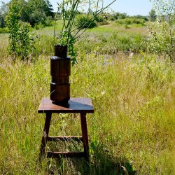 Trademark Living Nordic Skammel Genanvendt Tr