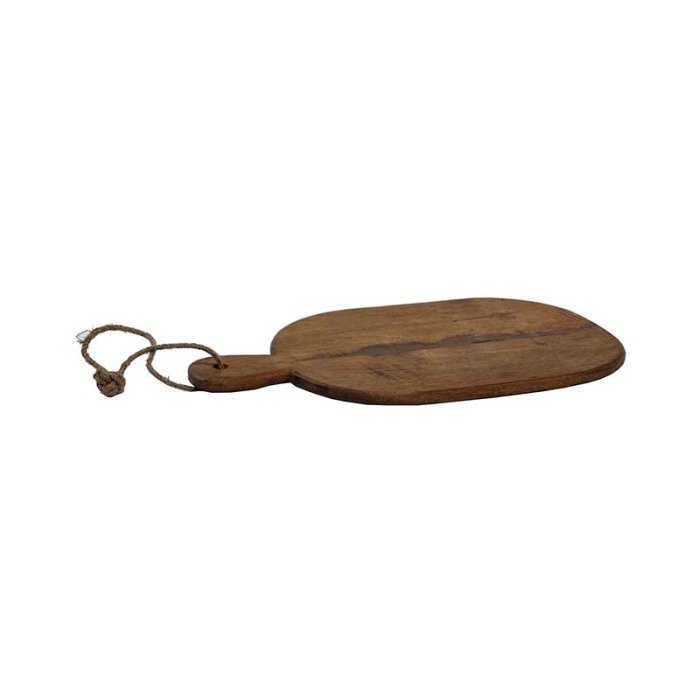 Trademark Living Pelle Skrebrt m/ Hndtag Ovalt
