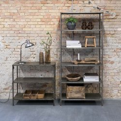 Trademark Living Seattle Industriel Reol Lav Jern