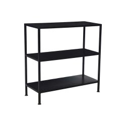 Trademark Living Seattle Industriel Reol Lav Sort