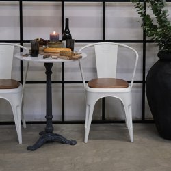 Trademark Living Sitt Stolehynde Brun