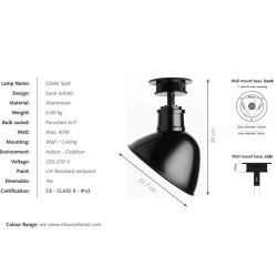 Eleanor Home Globe Spot - Sort