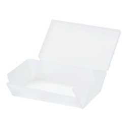 Uhmm Box - No. 01 Transparent Box/Pink Strap - 10x18 cm.