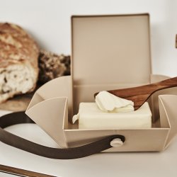 Uhmm Box - No. 01 Mocca Box/Brown Strap - 10x18 cm.