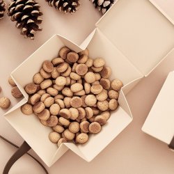 Uhmm Box - No. 01 Mocca Box/Brown Strap - 10x18 cm.