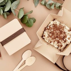 Uhmm Box - No. 01 Mocca Box/Brown Strap - 10x18 cm.