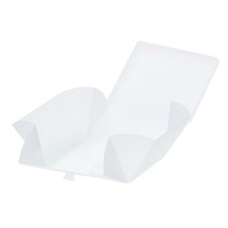 Uhmm Box - No. 02 Transparent Box/Mint Strap - 10x12 cm.