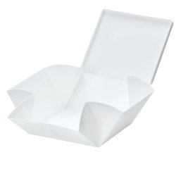 Uhmm Box - No. 02 White Box/Mint Strap - 10x12 cm.