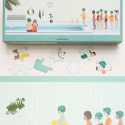 ViSSEVASSE Brne Puslespil - At The Pool
