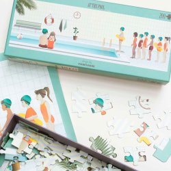 ViSSEVASSE Brne Puslespil - At The Pool