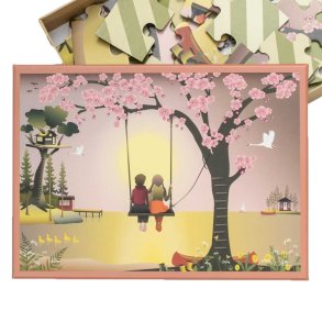 ViSSEVASSE Brne Puslespil - Sunset With You