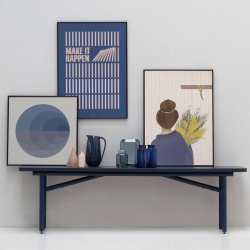 ViSSEVASSE Nature Plakat - The Girl With The Bouquet