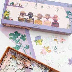 ViSSEVASSE B�rne Puslespil - Braided Hair