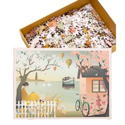 ViSSEVASSE Puslespil - House By The Sea