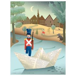 ViSSEVASSE Children Plakat - The Steadfast Tin Soldier