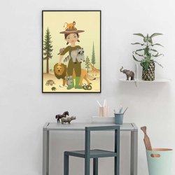 ViSSEVASSE Children Plakat - The Zookeeper