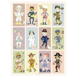 ViSSEVASSE Children Plakat - When I Grow Up