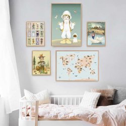 ViSSEVASSE Children Plakat - The Astronaut
