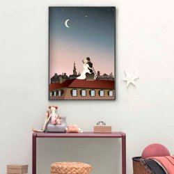 ViSSEVASSE Children Plakat - The Shepherdess And The Chimney Sweep