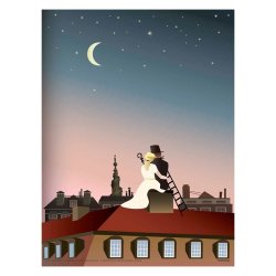 ViSSEVASSE Children Plakat - The Shepherdess And The Chimney Sweep